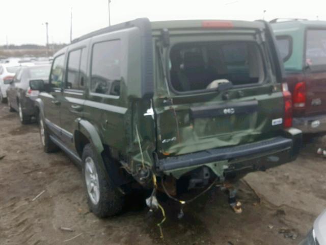 1J8HG48K78C153862 - 2008 JEEP COMMANDER Yaşıl foto 3
