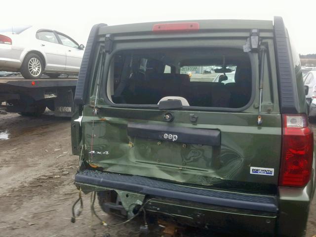 1J8HG48K78C153862 - 2008 JEEP COMMANDER Yaşıl foto 9