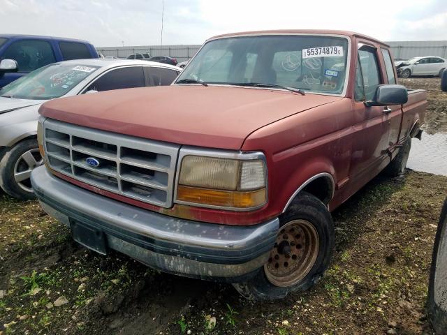 1FTEX15N5NKB02367 - 1992 FORD F150  photo 2