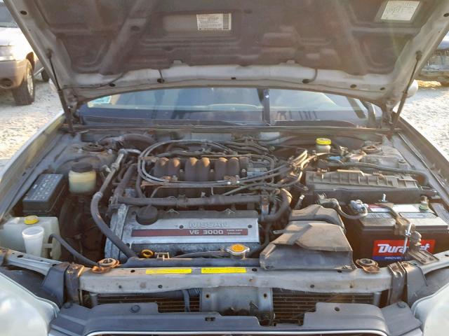 JN1CA31D31T622236 - 2001 NISSAN MAXIMA GXE GRAY photo 7