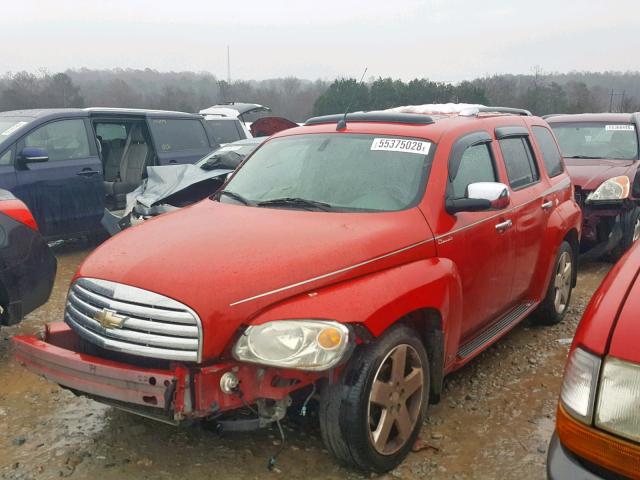 3GNDA33PX8S534854 - 2008 CHEVROLET HHR LT RED photo 2