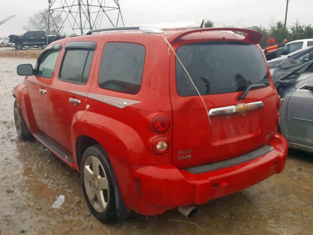 3GNDA33PX8S534854 - 2008 CHEVROLET HHR LT RED photo 3