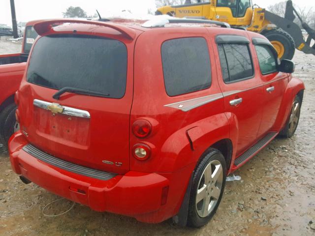 3GNDA33PX8S534854 - 2008 CHEVROLET HHR LT RED photo 4