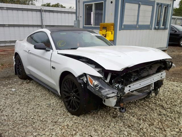 1FA6P8CF9G5237609 - 2016 FORD MUSTANG GT WHITE photo 1