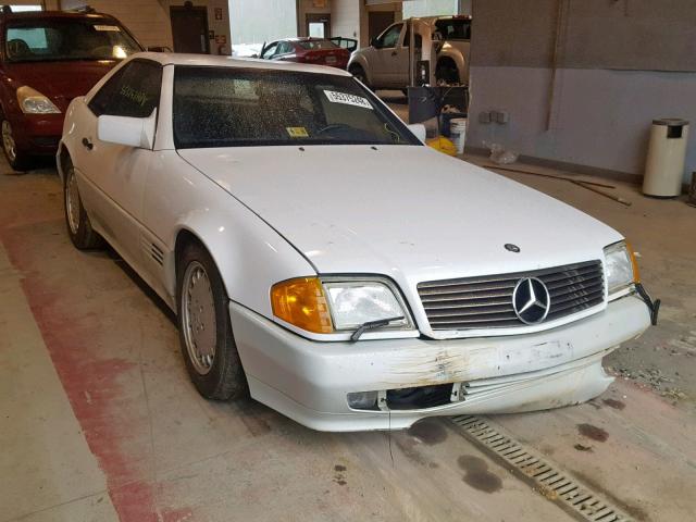 WDBFA66E9MF032640 - 1991 MERCEDES-BENZ 500 SL WHITE photo 1