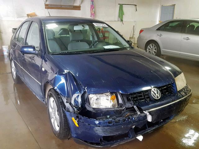 3VWSK69M94M092043 - 2004 VOLKSWAGEN JETTA GLS BLUE photo 1