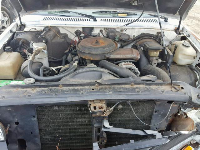 1GTCS14Z7N8516449 - 1992 GMC SONOMA WHITE photo 7