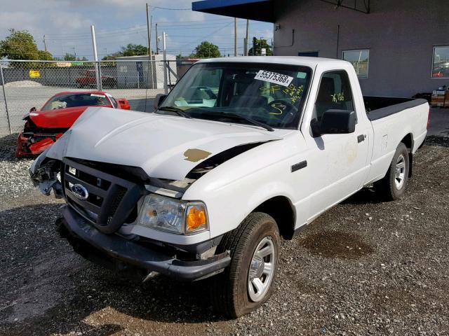 1FTKR1AE1BPB21595 - 2011 FORD RANGER WHITE photo 2