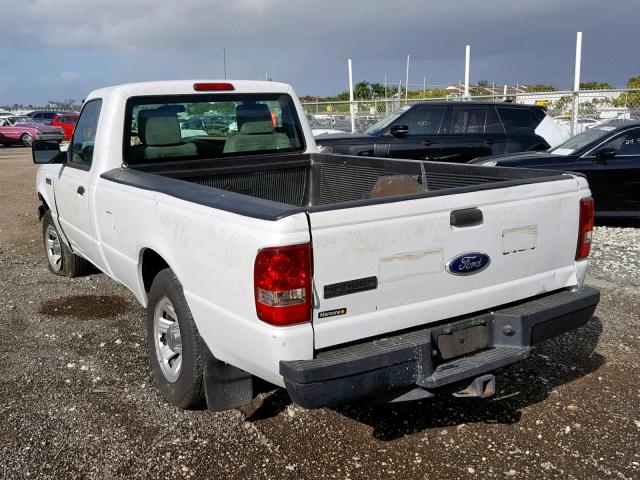 1FTKR1AE1BPB21595 - 2011 FORD RANGER WHITE photo 3