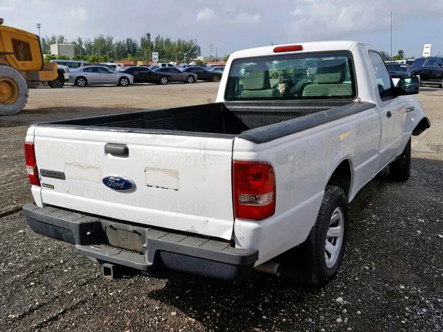 1FTKR1AE1BPB21595 - 2011 FORD RANGER WHITE photo 4