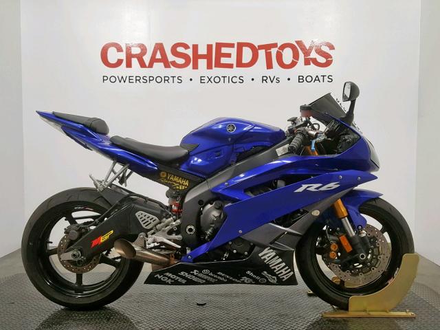 JYARJ12EX7A012725 - 2007 YAMAHA YZFR6 L BLUE photo 1