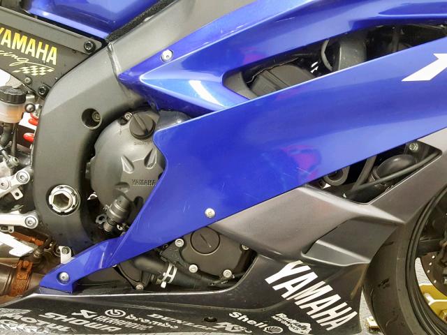 JYARJ12EX7A012725 - 2007 YAMAHA YZFR6 L BLUE photo 5