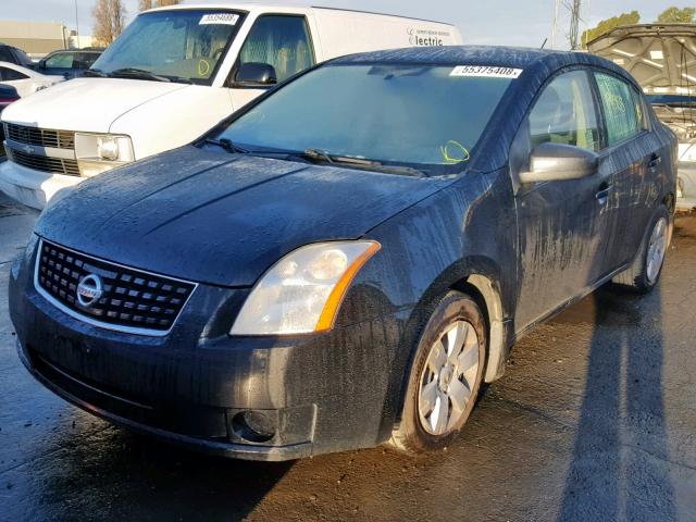 3N1AB61E48L677324 - 2008 NISSAN SENTRA 2.0 BLACK photo 2