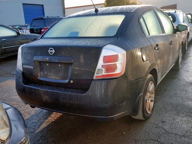 3N1AB61E48L677324 - 2008 NISSAN SENTRA 2.0 BLACK photo 4