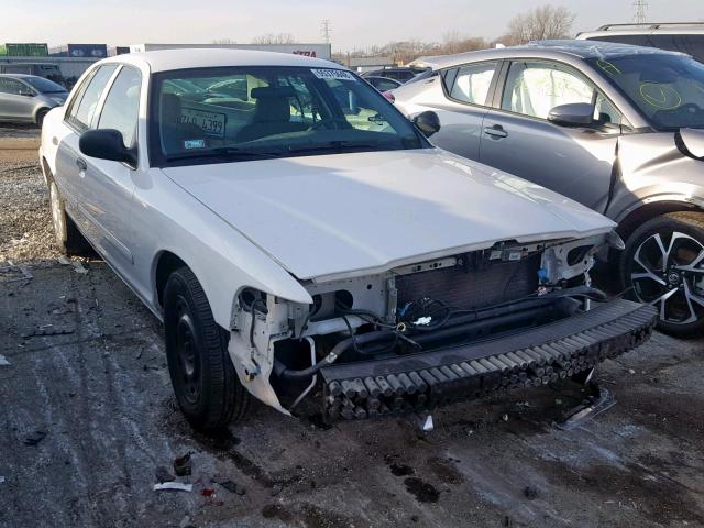 2FAHP71W84X160084 - 2004 FORD CROWN VICT WHITE photo 1