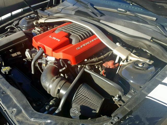 2G1FS1EP3C9800021 - 2012 CHEVROLET CAMARO ZL1 黑色 照片 7