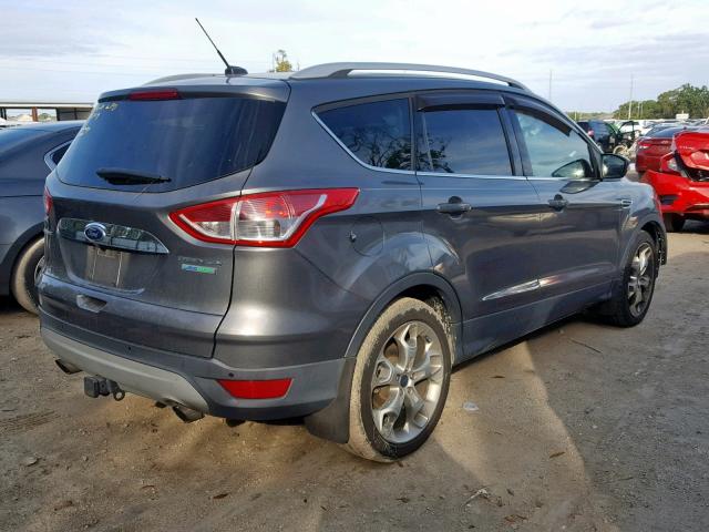 1FMCU0J92EUD98726 - 2014 FORD ESCAPE TIT GRAY photo 4