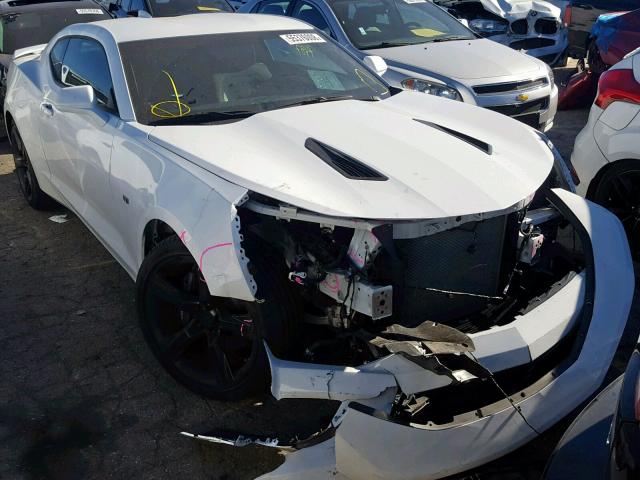 1G1FE1R74J0123120 - 2018 CHEVROLET CAMARO SS WHITE photo 1