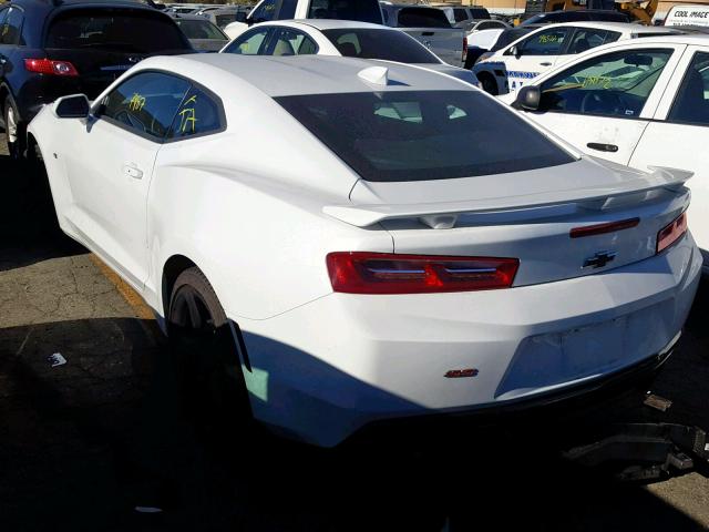 1G1FE1R74J0123120 - 2018 CHEVROLET CAMARO SS WHITE photo 3