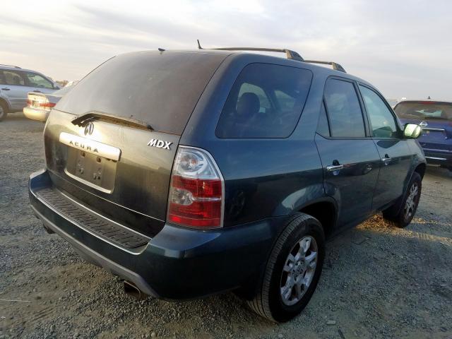 2HNYD18806H527574 - 2006 ACURA MDX TOURIN GRAY photo 4