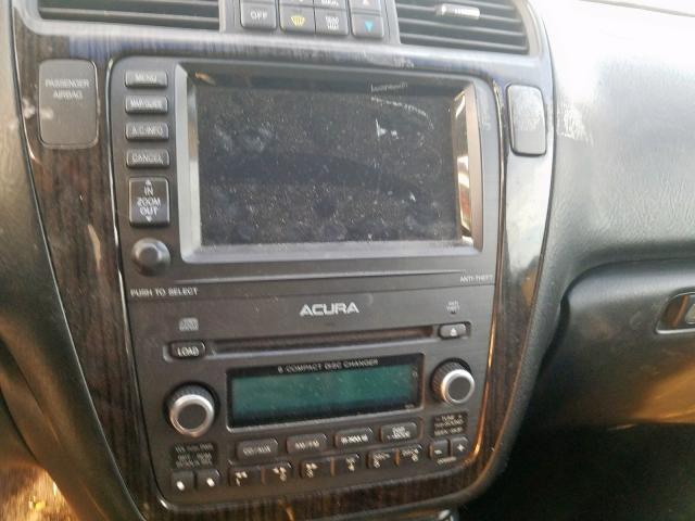 2HNYD18806H527574 - 2006 ACURA MDX TOURIN GRAY photo 9