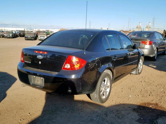 1G1AF5F52A7168016 - 2010 CHEVROLET COBALT 2LT BLACK photo 4