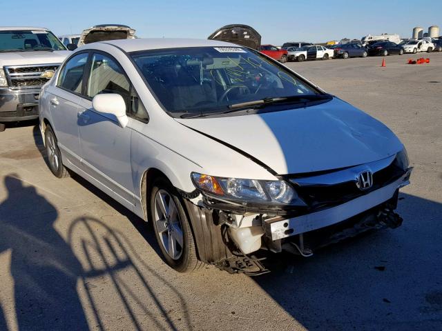 19XFA1F68AE011510 - 2010 HONDA CIVIC WHITE photo 1