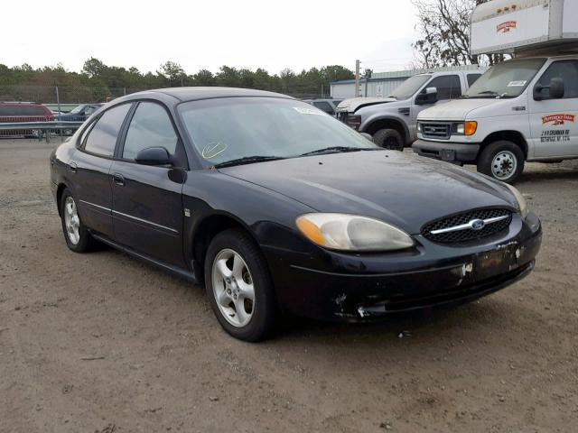 1FAFP55S4YA227426 - 2000 FORD TAURUS SES BLACK photo 1