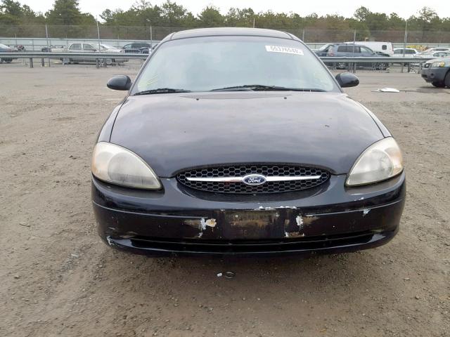 1FAFP55S4YA227426 - 2000 FORD TAURUS SES BLACK photo 9