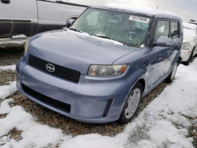 JTLKE50E791070593 - 2009 TOYOTA SCION XB Көк фото 2