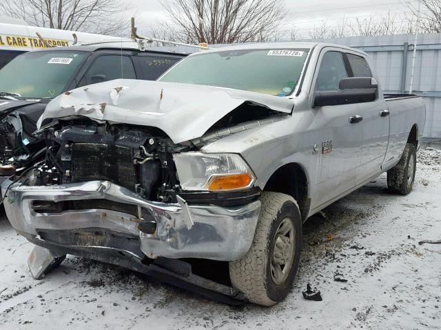 3C63D3HL7CG180263 - 2012 DODGE RAM 3500 S SILVER photo 2