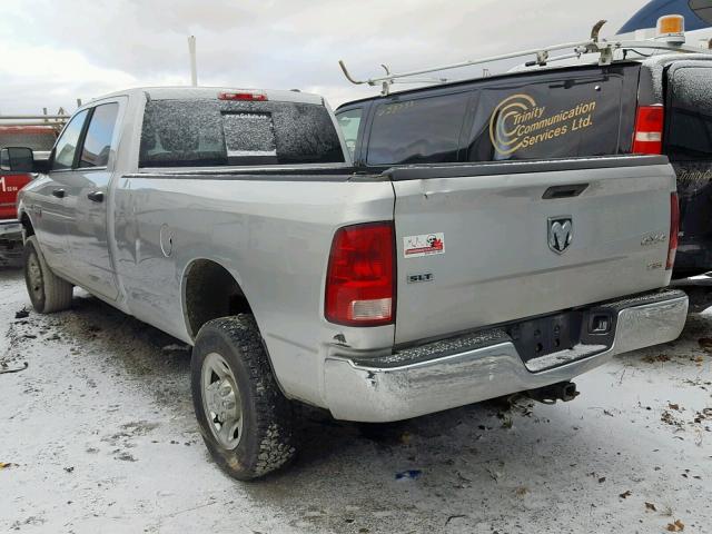 3C63D3HL7CG180263 - 2012 DODGE RAM 3500 S SILVER photo 3