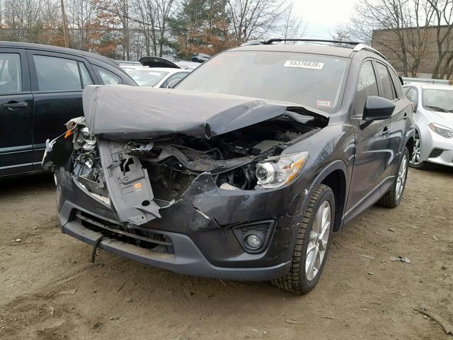 JM3KE4DY5E0314565 - 2014 MAZDA CX-5 GT BLACK photo 2