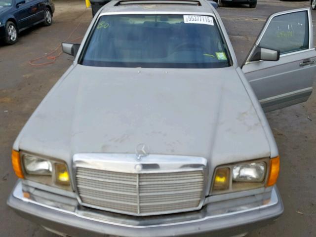 WDBCB20A0CB023278 - 1982 MERCEDES-BENZ 300 SD SILVER photo 7