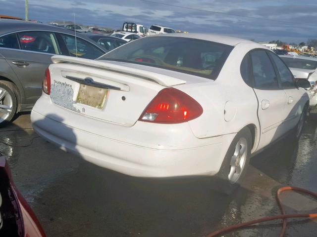 1FAFP55U6YG243707 - 2000 FORD TAURUS SES WHITE photo 4