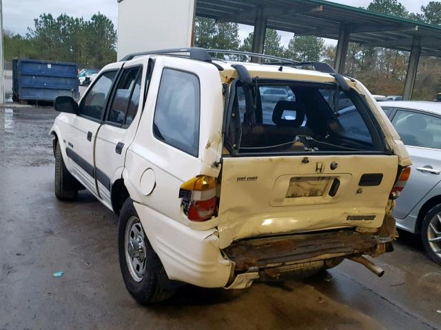 4S6CK58W4W4408115 - 1998 HONDA PASSPORT E თეთრი ფოტო 3