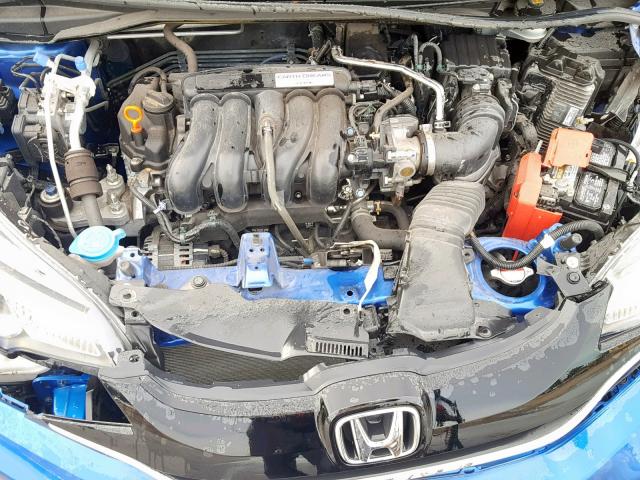 3HGGK5H89FM771984 - 2015 HONDA FIT EX BLUE photo 7