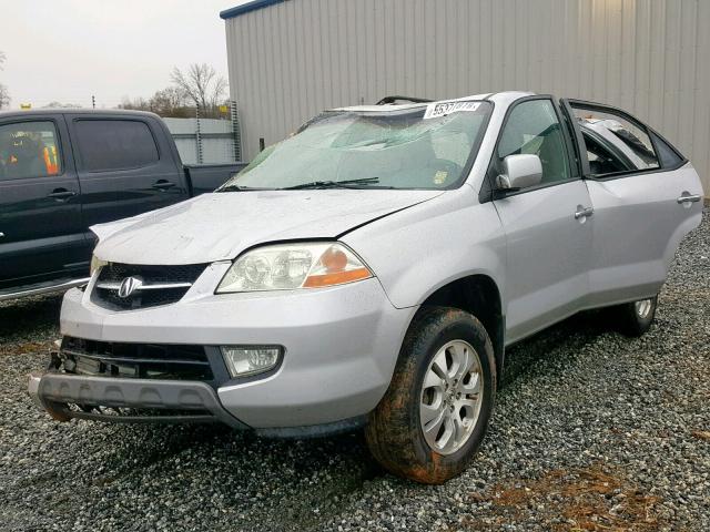 2HNYD18683H509690 - 2003 ACURA MDX TOURIN SILVER photo 2