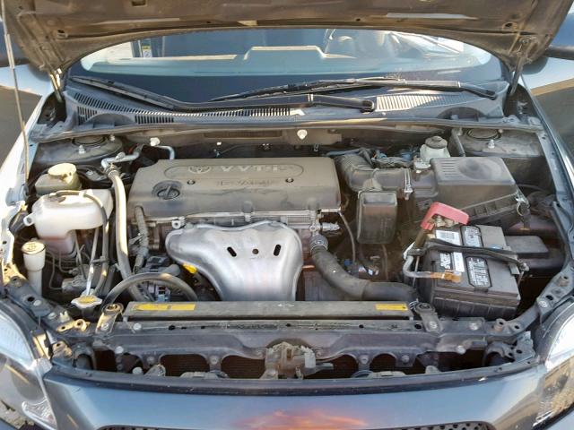 JTKDE3B74A0310354 - 2010 TOYOTA SCION TC ნაცრისფერი ფოტო 7
