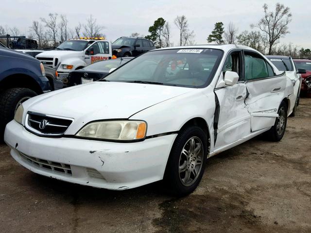 19UUA5662YA013654 - 2000 ACURA 3.2TL WHITE photo 2