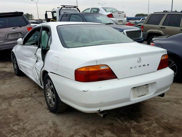 19UUA5662YA013654 - 2000 ACURA 3.2TL WHITE photo 3