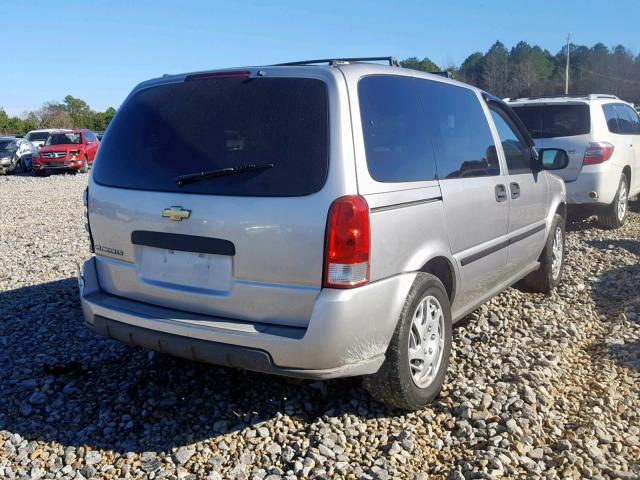 1GNDU23L26D164897 - 2006 CHEVROLET UPLANDER L SILVER photo 4