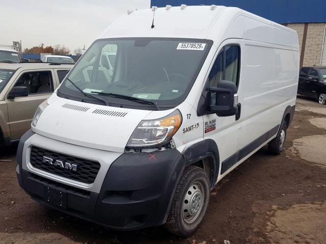 3C6TRVDG5KE502334 - 2019 RAM PROMASTER 白色 照片 2