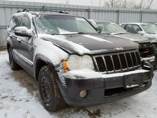 1J8GR48K39C533837 - 2009 JEEP GRAND CHER BLACK photo 1