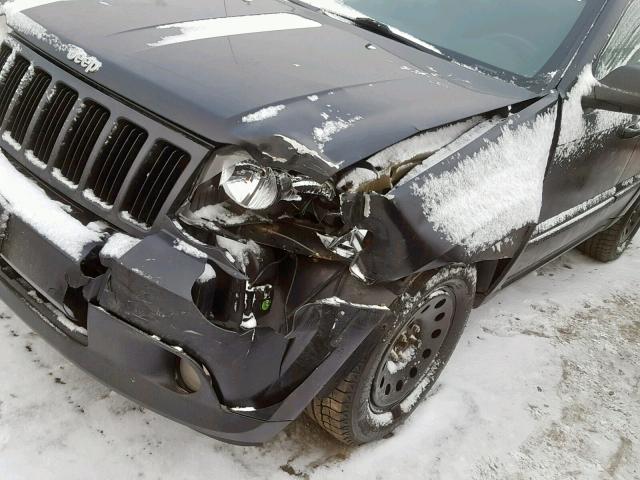 1J8GR48K39C533837 - 2009 JEEP GRAND CHER BLACK photo 9