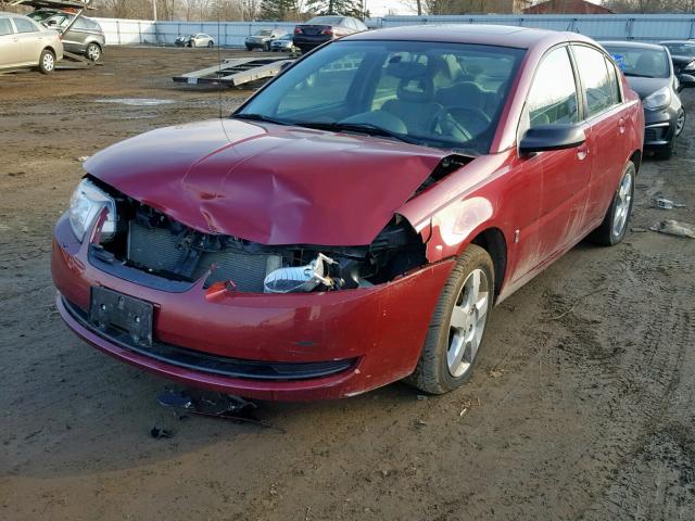 1G8AJ55F27Z143222 - 2007 SATURN ION LEVEL RED photo 2