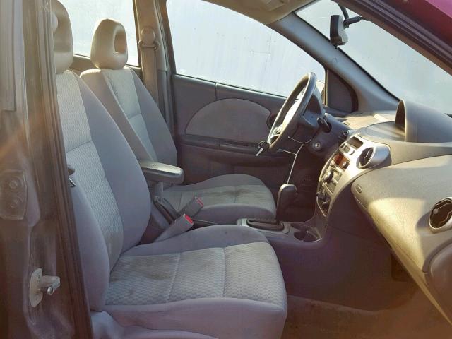 1G8AJ55F27Z143222 - 2007 SATURN ION LEVEL RED photo 5