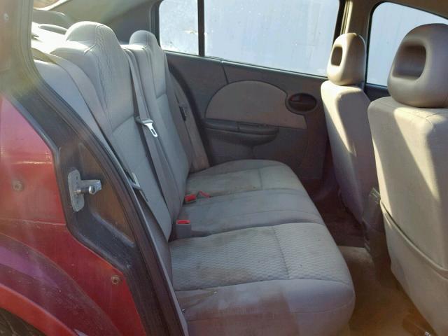 1G8AJ55F27Z143222 - 2007 SATURN ION LEVEL RED photo 6
