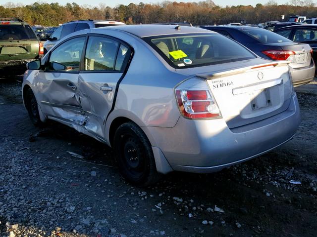 3N1AB6AP9CL771869 - 2012 NISSAN SENTRA 2.0 SILVER photo 3