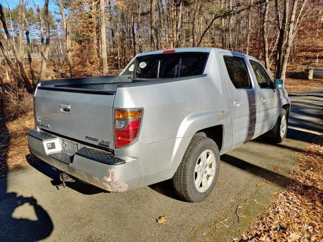 2HJYK16496H508481 - 2006 HONDA RIDGELINE SILVER photo 4